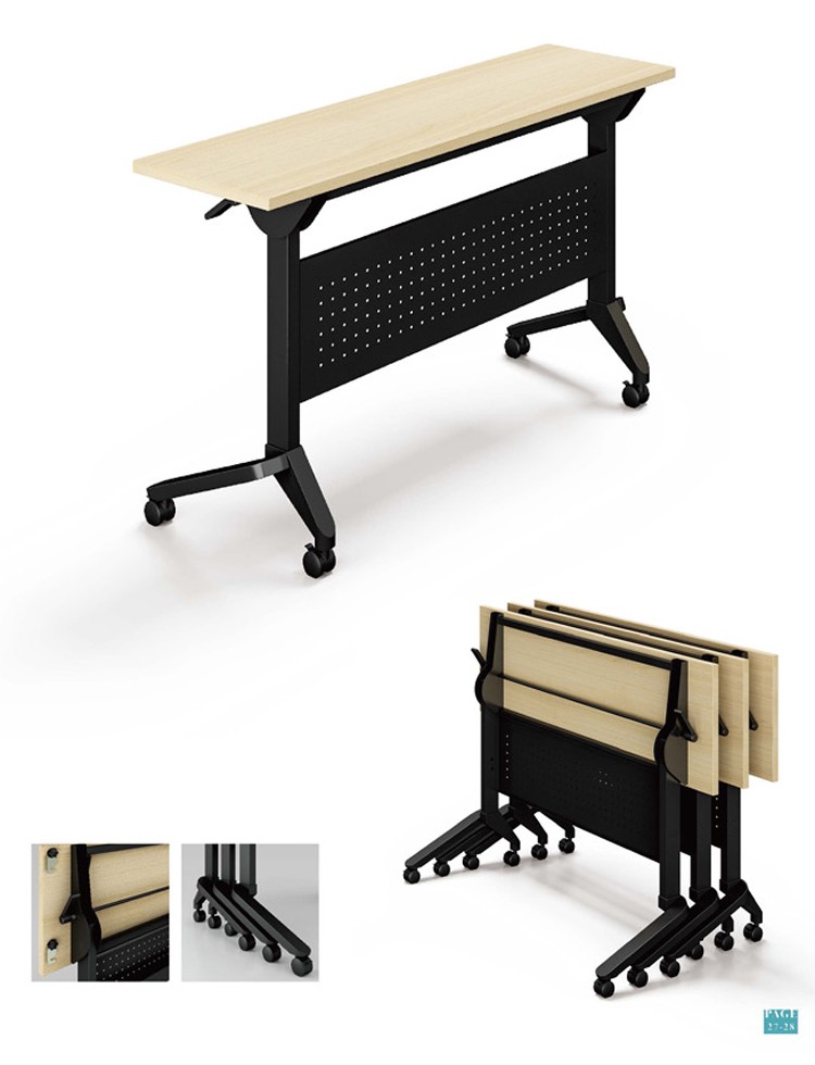 Wholesale Portable Metal Conference Desks Folding Training Table